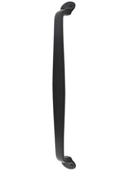 Aurora Appliance Pull - 15 inch Center-to-Center in Flat Black.